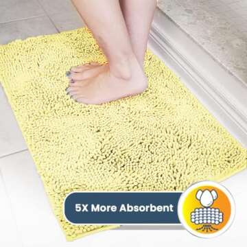 Muddy Mat® Absorbent Dog Door Mat - Non-Slip & Washable