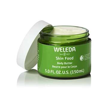 Weleda Skin Food Body Butter 5 Fluid Ounce, Sustainable Glass Jar, Plant Rich Hydrating Moisturizer ...