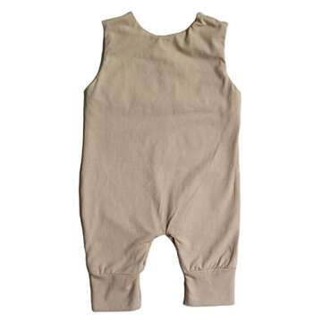 Denver James Onesie Romper Soft Cotton 5 Button Snap Closure for Boys Girls Baby Newborn Infant Todd...