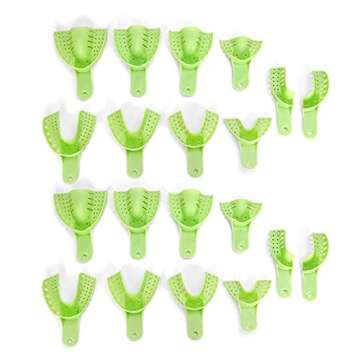 AZDENT Dental Plastic Impression Trays Professional Teeth Whitening Trays(20 pcs)
