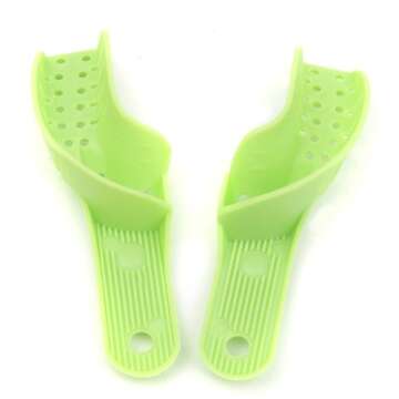 Professional AZDENT Dental Plastic Impression Trays 20 pcs
