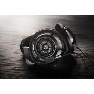 Sennheiser HD 800 S Over-the-Ear Audiophile Reference Headphones - Ring Radiator Drivers With Open-B...