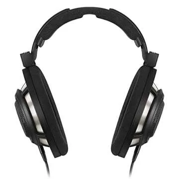 Sennheiser HD 800 S Over-the-Ear Audiophile Reference Headphones - Ring Radiator Drivers With Open-Back Earcups, Includes Balanced Cable, 2-Year Warranty (Black)