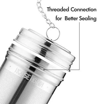 HOUSE AGAIN Premium Tea Infuser for Loose Leaf Tea