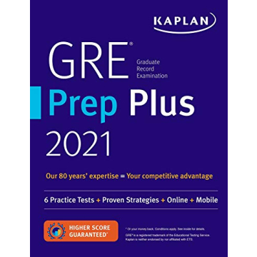 GRE Prep Plus 2021: Comprehensive Study Guide with Online Resources