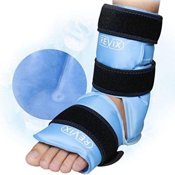 REVIX Full Coverage Ice Pack Wrap – Ultimate Ankle and Foot Pain Relief