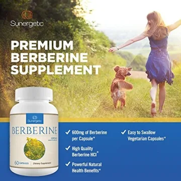 Sunergetic Premium Berberine Supplement 1200mg - Immune Support