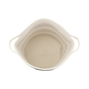 Midlee Dog Toy Cotton Basket - Stylish Storage for Pets