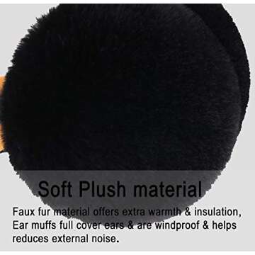 Cute Faux Fur Earmuffs for Women - Winter Fashion