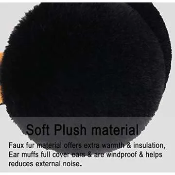 Cute Faux Fur Earmuffs for Women - Winter Fashion