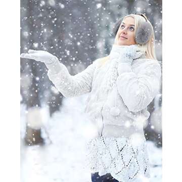 Cute Faux Fur Earmuffs for Women - Winter Fashion