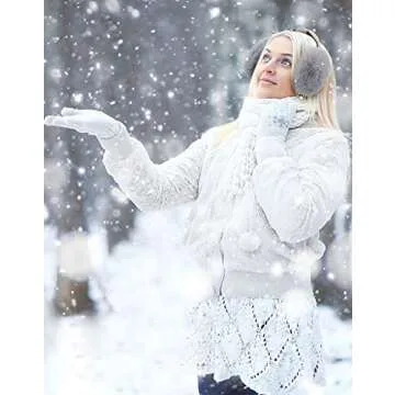 Cute Faux Fur Earmuffs for Women - Winter Fashion