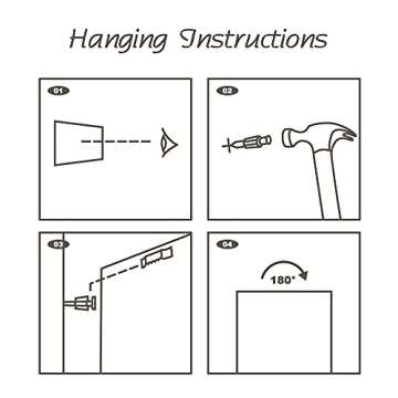 Ocean Wall Art Wooden Framed: Beach Artwork Coastal Prints Set of 4 Seascape Wall Decor for Living Room Overall 36"W x 24"H