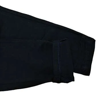 VICVIK High Waist Women Knee Skinny Denim Distressed Ripped Boyfriend Jeans (M, Black)