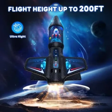 Dynamic Rceico Rocket Launcher for Kids up to 200 Ft