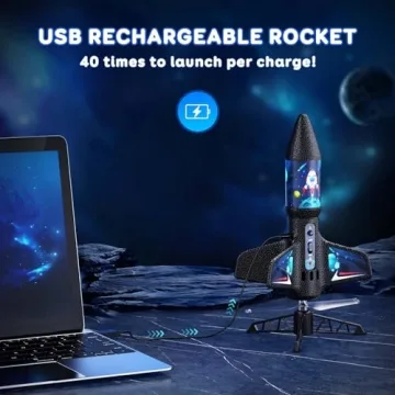 Dynamic Rceico Rocket Launcher for Kids up to 200 Ft