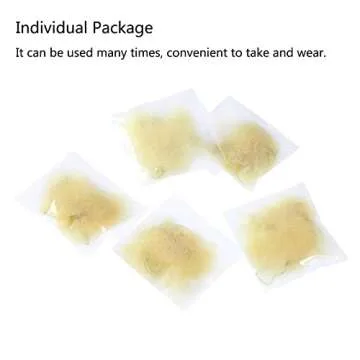 Zonon Bun Hair Nets Invisible Elastic Edge Mesh and U Shaped Pins Set, 50Pcs Individual Package Invisible Hair Nets, 40Pcs U Shaped Pins for Ballet Bun, Sleeping, Women and Wig (Beige)