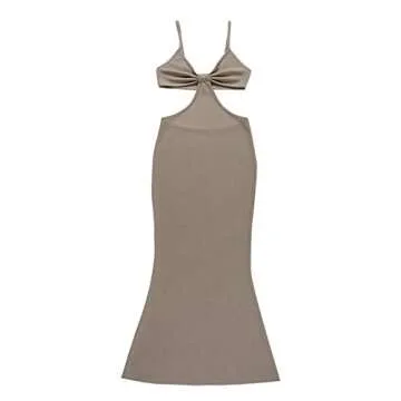 NUFIWI Women's Sexy Halter Neck Dress for Summer Style