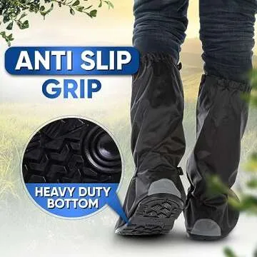 Benoo Waterproof Shoe Covers for Rain Protection