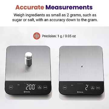 Etekcity Digital Kitchen Scale 22lb for Accurate Cooking