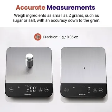Etekcity Digital Kitchen Scale 22lb for Accurate Cooking