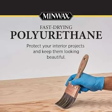 Minwax Fast Drying Polyurethane Spray - Clear Gloss Finish, 11.5 oz.
