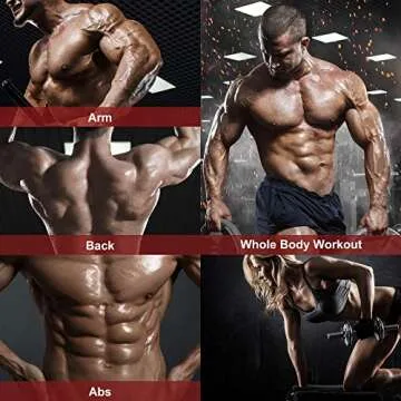 DERACY Adjustable Weight Bench for Home Gym Workouts