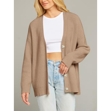 Cozy MEROKEETY Women’s Fall Cardigan for Stylish Comfort