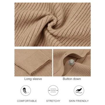 Cozy MEROKEETY Women’s Fall Cardigan for Stylish Comfort