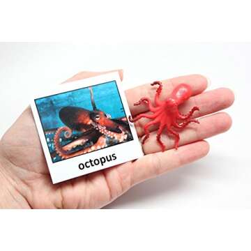 Montessori Animal Match - Miniature Ocean Animals
