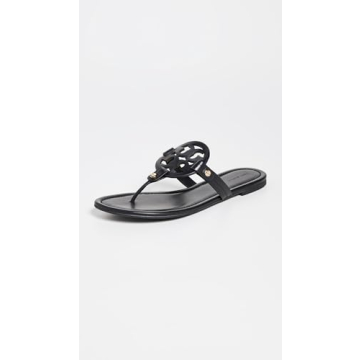 Tory Burch Women's Miller Sandals in Black - Stylish Comfort