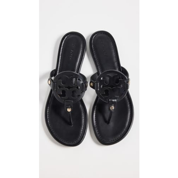 Tory Burch Women's Miller Sandals in Black - Stylish Comfort