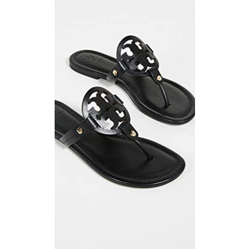 Tory Burch Women's Miller Sandals in Black - Stylish Comfort