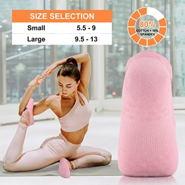 Diu Life Grip Socks - Non Slip Workout Socks for All