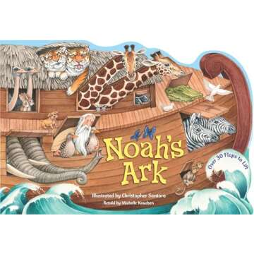 Noah's Ark (Lift-the-Flap) - A Fun and Engaging Interactive Book for Kids