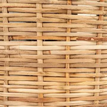 Creative Co-Op Rattan Canisters Set - Stylish & Functional