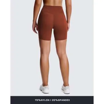 Aoxjox Trinity Workout Biker Shorts | Tummy Control Activewear