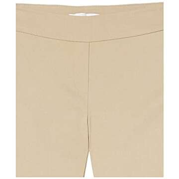 Amazon Brand - Lark & Ro Women's Slim Leg Stretch Pant: Comfort Fit, Safari, 16L