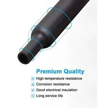 MILAPEAK 650 PCS Heat Shrink Tubing Kit for Electrical Insulation