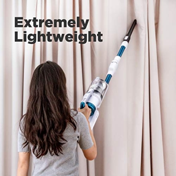 Eureka NEC185 Cordless Stick Vacuum Powerful Suction White