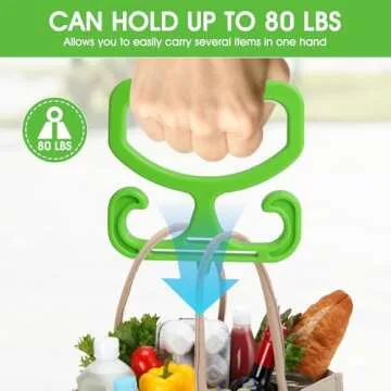 Grocery Bag Carrier – Comfortable Grip for Everyone