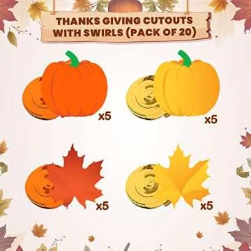 KatchOn, Fall Maple Leaf Hanging Swirls - Pack of 30, No DIY | Fall Decorations for Home, Fall Decorations Indoor | Fall Classroom Decorations | Fall Hanging Decorations for Thanksgiving Decorations