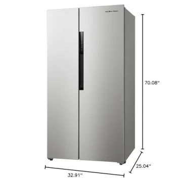 Hamilton Beach 15.6 Cu Ft Counter Depth Refrigerator