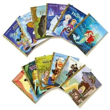Ultimate Princess Boxed Set of 12 Little Golden Books