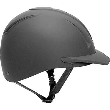 IRH Equi Pro Riding Helmet, Matte Black, Medium/Large