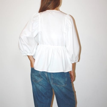 Stylish Y2K Peplum Tops for Summer Fashion