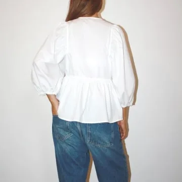 Stylish Y2K Peplum Tops for Summer Fashion