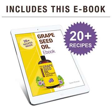 Seven Minerals Cold Pressed Grapeseed Oil - 32 fl oz