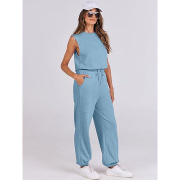 Stylish ANRABESS Summer Jumpsuit for Women with Pockets