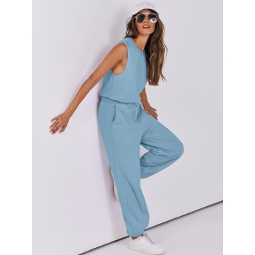 Stylish ANRABESS Summer Jumpsuit for Women with Pockets